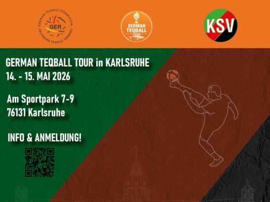 German Teqball Tour 2026 in Karlsruhe!