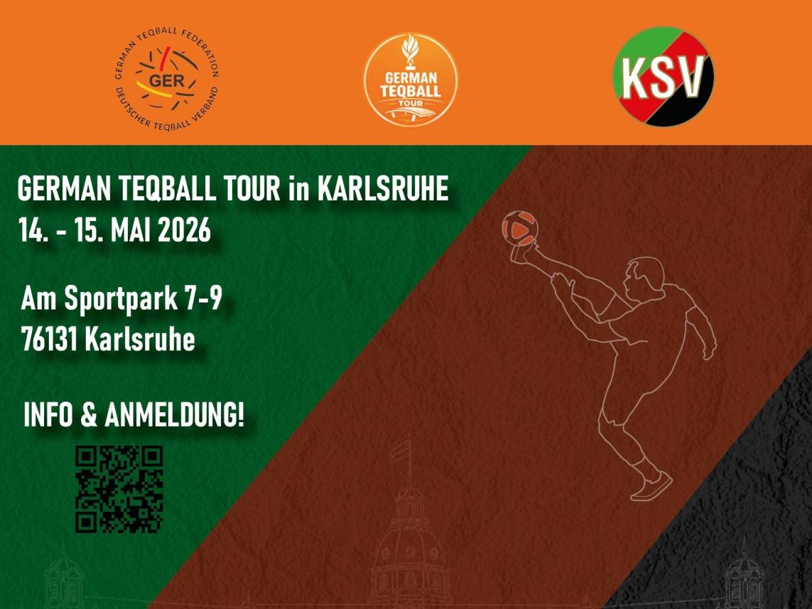 German Teqball Tour 2026 in Karlsruhe!